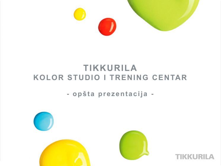 TIKKURILA KOLOR STUDIO I TRENING CENTAR