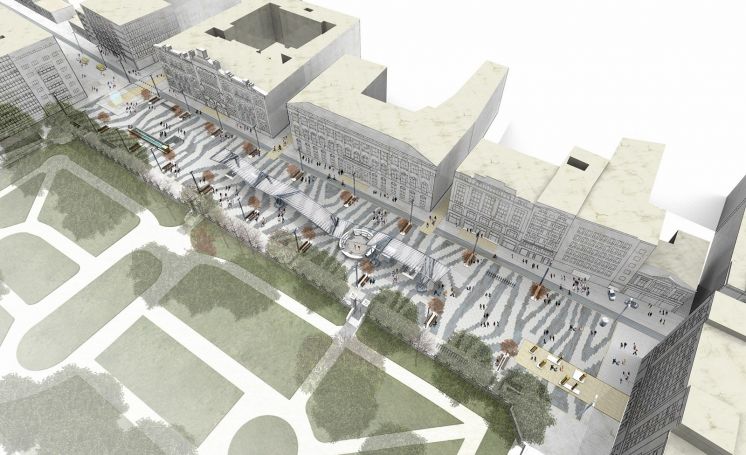 ЈАВНИ МЕЂУНАРОДНИ ОТВОРЕНИ ДВОСТЕПЕНИ КОНКУРС ЗА ИЗРАДУ ИДЕЈНОГ РЕШЕЊА ЗА СПОМЕН-ОБЕЛЕЖЈЕ ЗОРАНУ ЂИНЂИЋУ НА СТУДЕНТСКОМ ТРГУ У БЕОГРАДУ