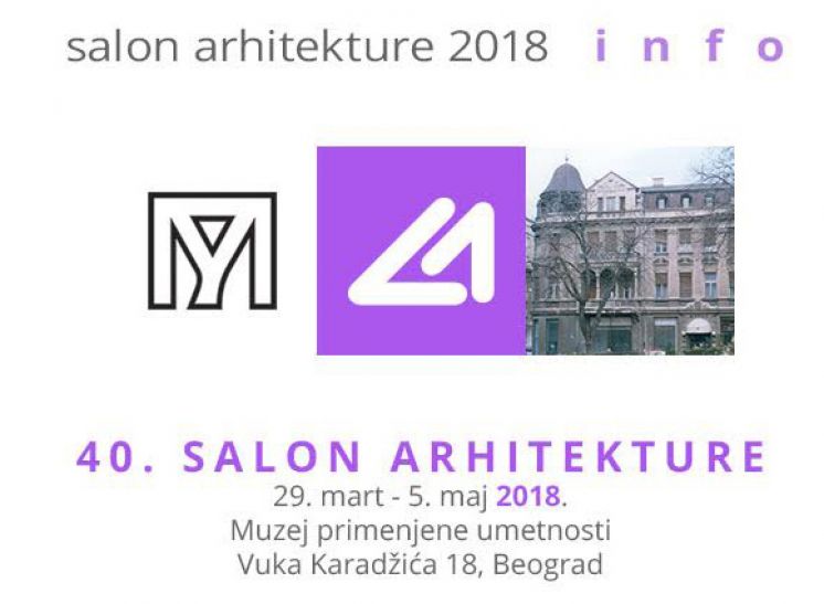40. Salon arhitekture - poziv za uče&scaron;će